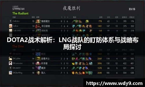 DOTA2战术解析：LNG战队的盯防体系与战略布局探讨